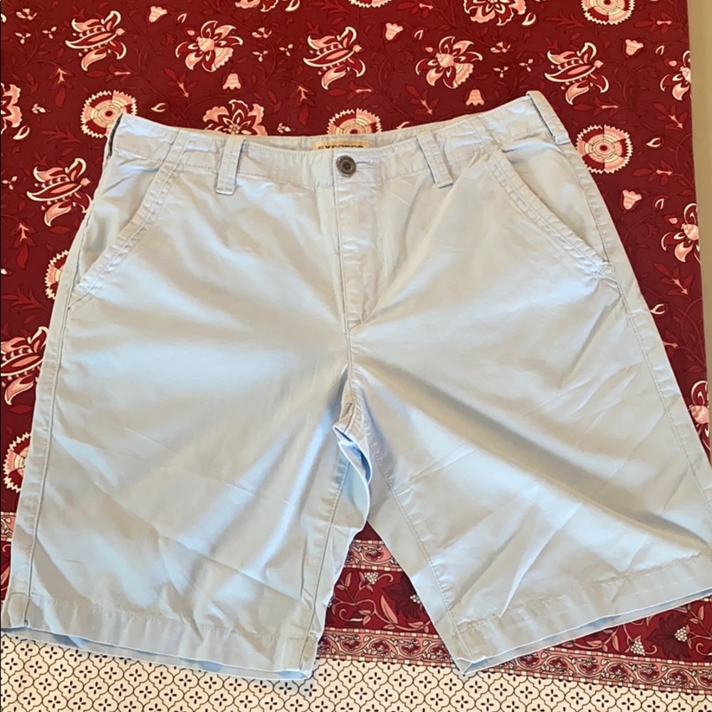 Light blue summer man shorts